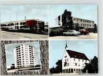 73249 W7314 Wernau Neckar - Stadthalle Bad Hotel Hochhaus Rathaus