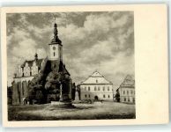 Tábor Tabor 1939 - Kirche Stadtplatz