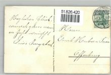 75172 W7530 Pforzheim 1912 - Partie im Würmtal