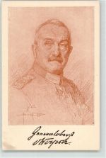 Generaloberst von Woyrsch General Künstlerkarte