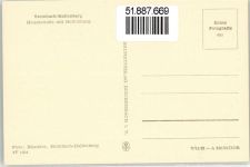98587 O6081 Steinbach-Hallenberg - Hauptstraße mit Hallenburg Tankstelle