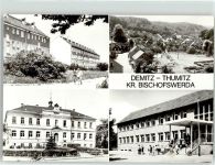 01877 O8503 Demitz-Thumitz - Wohnsiedlung Schule