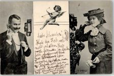 Amor Frau Telefon 1903