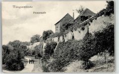 39590 O3504 Tangermünde - Promenade Stadtmauer