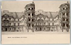 Blois Schloss AKU1 Stereokarte