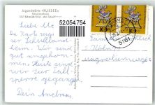 52385 W5168 Schmidt , Eifel - Schullandheim Rursee Am Scheidbaum Fliegeraufnahme