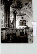 Andechs Kloster FOTO KEINE AK Ort handschriftlich Kirche Innenansicht