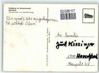 79868 W7828 Feldberg , Schwarzwald - Jugendherberge Hebelhof