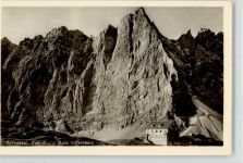 6215 Hinterriß Foto AK Adolf Sotier-Haus Karwendel Falkenhütte