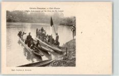 Convoi River Fl.Comoe Boot Anlegestelle