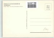 97070 W8700 Würzburg - St Johanniskirche