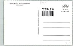 79410 W7847 Badenweiler - Schwimmbad Thermalbad Markgrafenbad