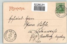 88250 W7987 Weingarten , Württ 1904 - Kirche