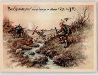 Zu Gunsten der Jägerhilfe Jagd
