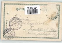 Teplice Teplitz-Schönau 1902 - Kaiser Franz Josef Warte signiert