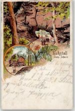 01814 O8320 Bad Schandau 1899 - Kuhstall Gasthaus