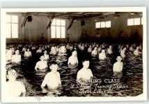 Swimming Class Naval Training Station Great Lakes Schwimmunterricht