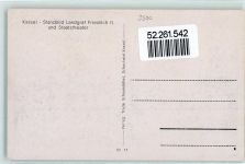 34117 W3500 Kassel , Hess - Denkmal Landgraf Friedrich II Staatstheater