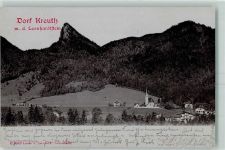 83700 W8185 Kreuth b Tegernsee 1902 - Leonhardtstein Kirche