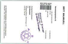 Britt Malmkjell Autogramm origin. Unterschrift Schlagersänger KEINE AK
