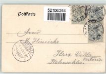 25335 W2200 Voßloch 1905 - Hotel Johann Welzow Garten