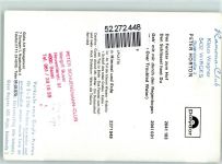 Peter Horton Autogramm origin. Unterschrift Schlagersänger KEINE AK
