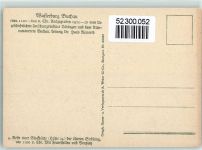 W7952 Bad Buchau Wasserburg Buchau Reste Holzhütte ältere Siedlung Mann Korb Verlag A. Weber No.4 Archäologie