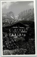6353 Going am Wilden Kaiser Foto AK Haus Sattler