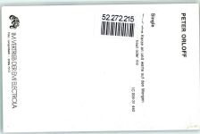 Peter Orloff Autogramm origin. Unterschrift Schlagersänger KEINE AK