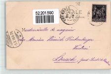 38000 Grenoble 1899 - Denkmal Herkules Rathaus