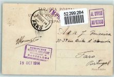 Barcelona 1914 - Parque Escalera del Viaducto a la Seccion Maritima