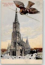 89073 W7900 Ulm , Donau 1904 - Münster Schwalbe