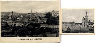 14100 Lisieux - Lisieux (Frankreich) Leporello II (fleckig RS)