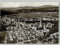 94227 W8372 Zwiesel Foto AK Fliegeraufnahme