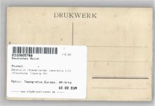 1941 Beverwijk - Beverwijk (Niederlande) Leporello I-II (Stauchung, fleckig VS)