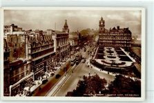 Edinburgh 1954 - Straßenbahn Princes Street