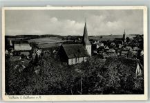 74223 W7129 Talheim , Neckar 1959 Gebrauchsspuren Kirche