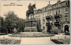 99084 O5000 Erfurt - Kaiserplatz mit Denkmal