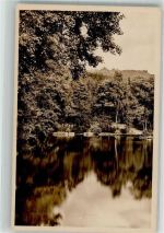 08258 O9651 Erlbach , Vogtl Foto AK Blick vom Eubabrunner Mühlteich Sommerfrische