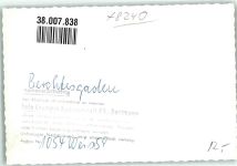 83471 W8240 Berchtesgaden FOTO KEINE AK Foto Original aus Archiv eines Ansichtskartenverlags