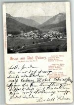 99891 O5808 Tabarz , Thüringerw 1902 - Panorama des Ortes mit Heimatgedicht