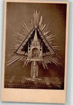 82346 W8138 Andechs Foto AK Kloster Hl. Dreihostien Monstranz