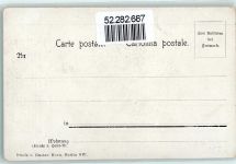 Beruf Postbeamter AK Post 1900 Lithographie