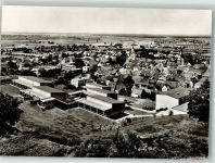 79359 W7839 Riegel , Kaiserstuhl Foto AK mit Kirche St. Martin und Michaelschule