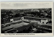 45127 W4300 Essen , Ruhr - Gruga Park Haupt Gasthaus Wasserfontaine