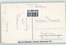 78628 W7210 Rottweil - Schwarzes Tor
