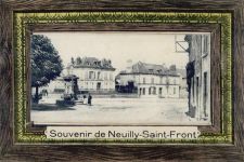 02470 Neuilly-Saint-Front - Port de Neuilly (Frankreich) Leporello II (Stauchungen)