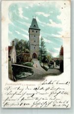 64367 W6109 Frankenstein , Burg 1902 - signiert