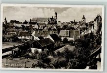 89407 W8880 Dillingen a d Donau 1942 - Stempel WK II Eckbug