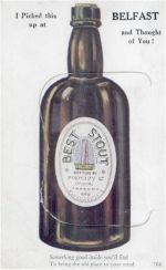 Belfast - Belfast (Großbritannien) Leporello Flasche II (Stauchungen)